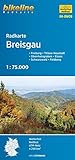 Image de Bikeline Radkarte Breisgau, Freiburg - Titisee-Neusstadt - Oberrheingraben - Elsass - Schwarzwald - Feldberg, RK-BW09. 1 : 75 000, wasserfest/reißfes
