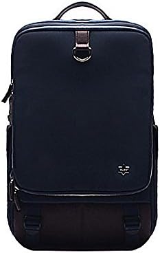 Hard Canvas Casual Daily Laptop Computer Storage Backpack (Navy)