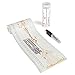 Talltape ('Animals') - Portable, Roll-up Height Chart Plus 1 Sharpie Mini Marker Pen To Measure Children From Birth To Adulthood - Choice of 8 Designs