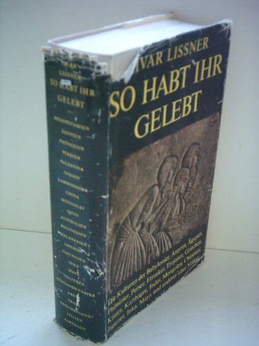 Pdf Ivar Lissner So Habt Ihr Gelebt Epub Rowlandbaldric - 