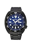 Seiko Herren-Armbanduhr Analog Automatik One Size, blau, schwarz