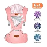 bauchtragetasche hund ★Ergonomisches Design: Die Breite des Hüftsitzes passt auf die Hüften des Babys, was die Knochenentwicklung des Babys nicht beeinträchtigt