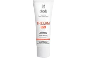 Bionike Triderm D.S. - Trattamento Viso Normalizzante per Pelle con Dermatite Seborroica, Riduce Desquamazione e Prurito, Riequilibra la Flora Cutanea e Contrasta e Allevia Rossori, 50 ml