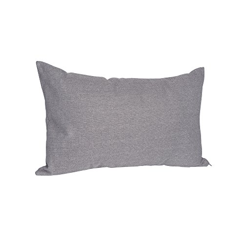 salosan® Sofakissen, Lounge Rückenkissen, Kopfkissen, Couch- oder Palettenkissen, Dekokissen Strukturpolsterstoff in 7 Unifarben für trendiges Wohndesign. Größe 40×70 cm (Grau) - 8