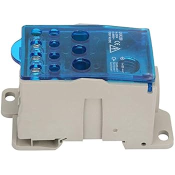 Morsettiera A Binario DIN 80A 7 Poli – UKK80A Connessione Veloce