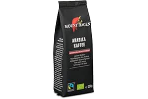Mount Hagen Bio FT Naturland Röstkaffee Arabica, 250g gemahlen, entkoffeiniert