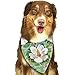 Produktbild Hipiyoled Aquarell-Wasser-Lilly Blumen-Muster-Mode-Welpen-Bandana-Hundekatze-Geburtstags-Schal