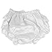 Baby Girl Satin Bowknot Bloomers Diaper Cover Panties for 0-6 Months S (White)