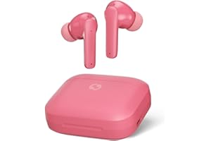 Avantalk Clan K2 - Auriculares inalámbricos para niños con protección de Volumen de Escucha Segura, Ajuste Personalizable, 3 Modos de ecualización y Controles táctiles Integrados, Color Rosa