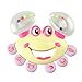Tonsee® Baby Kid Plastic Hand Shaking Cartoon Crab Design Rattle Handbell Jingle Toy, Random Color