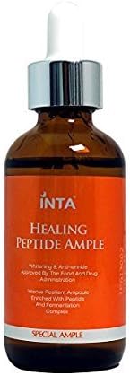Inta Healing Series Anti-Aging Peptide Face Serum For Wrinkle-Free Magic1.7 Fl. Oz.