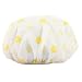 Difunctional Shower Cap Double Layers Waterproof Bath Cap,Yellow Flowers RS.1644.00