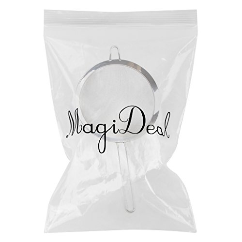 Rostfreiem Ölskimmer Suppe Sieb Mehl Sieb Sichter Stahlnetz – 19, 12cm - 2