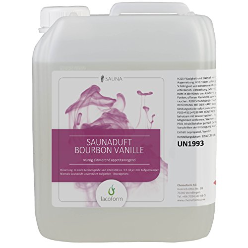 Preisvergleich Produktbild Lacoform Saunaduft Bourbon Vanille 5 Liter