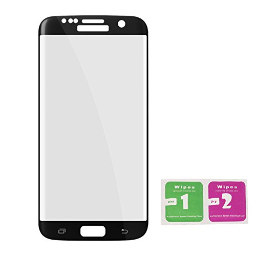 Galaxy S6 Edge Panzerglasfolie, ZXK CO 9H Hartglas Tempered Glass 3D Curved Screen Protector Full Coverage Hartglas Schutzfolie für Samsung Galaxy S6 Edge 100% durchsichtiger Panzerglas Screen Protector 3D Touch – Rahmen Schwarz - 8