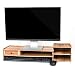 Produktbild Lesfit Tisch Monitorständer Holz, Bambus Monitorerhöhung Schreibtisch Schublade Organizer, pc Laptop Monitor Ständer Bildschirmerhöhung (Braun)