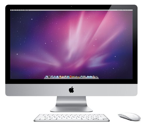 Apple iMac MC511D/A 68.6 cm (27 Zoll) Desktop-PC (Intel Core i5 760, 2,8GHz, 4GB RAM, 1000GB HDD, ATI HD 5750, DVD, Mac OS)