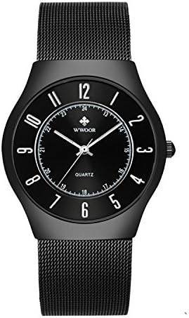 Top Brand Luxury Men Ultra Thin Waterproof Sports Watches Men's Quartz Wrist Watch Male Black Clock