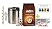 Produktbild Lavazza Caffè Crema Classico - Lassen Sie sich vom cremigen Klassiker aus Bohnen höchster Qualität verzaubern + OSTERAKTION 4 Espressotassen 100ml aus Glas mit Henkel + Edelstahldose für 1 kg Kaffeebohnen