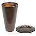 Produktbild Keramik SET Kerzenteller und Blumenvase Holzdekor braun
