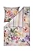 Produktbild Estella Mako Satin Bettwäsche 4 teilig Bettbezug 155 x 220 cm Kopfkissenbezug 80 x 80 cm Blossoms 4724004-985 Multicolor