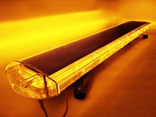 Nirnanada Barra de luz LED estroboscópica de Emergencia para Techo, 47 Pulgadas, 88 LED, COB, 16 Modos, 12 V-24 V