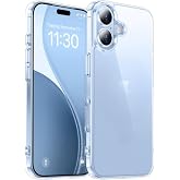 [SARARMAZ] iPhone 17 ile uyumlu Crystal Clear Mika Darbe Emici Şeffaf Kılıf (Şeffaf Mika Sararmaz, iPhone 17)