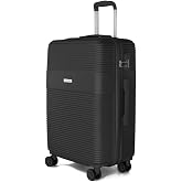 VOYAN Cabin Suitcase 55x40x20 Bio, Lightweight ABS Rigid Trolley with 360&deg; Double Wheels, Lightweight Hard Shell and Safety L