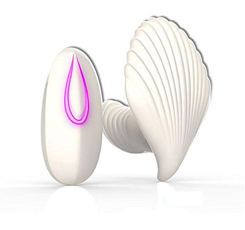 Preisvergleich Produktbild Puretime Drahtloser Fernsteuerungsabstand 20m Schmetterlings-Zerhacker, USB-Gebühr Vibrierende Schlüpfer Clitoris Aduit Geschlechts-Spielwaren für Frauen (Weiß)