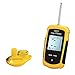 Produktbild QUARKJK Wireless Fish Finder Sonar Sensor Transducer Echo Sounder Alarm Detektor für die Fischerei 125kHz Fischfinder