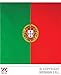 Produktbild BANDANA - PORTUGAL - 55 x 55 cm, Nationalfeiertag Fan Sportfan Fanartikel Sportveranstaltung Event Veranstaltungen Kopftuch