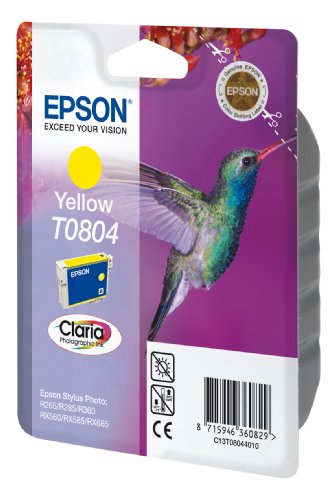 Epson T0804 Tintenpatrone Kolibri, Singlepack gelb - 2
