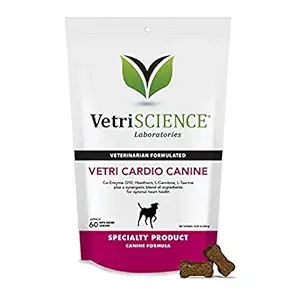 Vetri-Science Laboratories Cardio Strength Canine Bite Size Chews for Pet