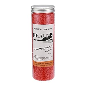 Anmas Home Strawberry No Strip Hair Removal Hard Wax Beans Depilatory for Man and Woman for Men & Women - Image 3