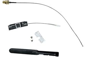 ZAHARA Zestaw anteny WiFi do Lenovo ThinkCentre M710q M910q M910x M920q M920x M720q M625q/ ThinkStation P330 P320 Tiny 00XJ126 00XJ094 00XJ095 03T7203