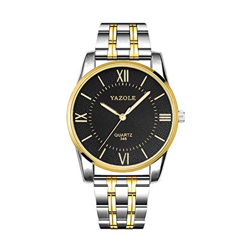 Mens And Womens Watches Yazole 348 Men Fashion Business Steel