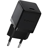 Baseus 30W Hızlı Şarj Cihazı, Palm 1C USB-C Duvar Adapt&ouml;r&uuml;, BCT Soğutma Teknolojisi ve Akıllı &Ccedil;ip Koruması, Kompakt Şarj Başl