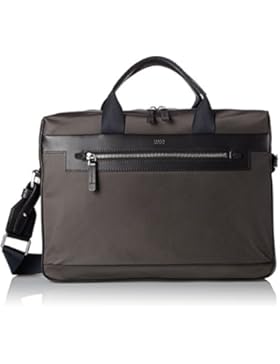 HUGO Herren Digital L Laptop Tasche, Grau (Dark Grey), 40 x 29 x 6.5 cm