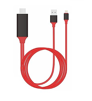 NOV@GO® NOVAGO® Nouvelle version Câble Adaptateur HDTV Haute définition Norme HD 1080 P pour iPhone 5 /5S / iPhone 6 / iPhone 7 et iPad sous version 3G - Connexion facile et simple