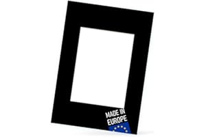 ‎PHOTOLINI PHOTOLINI Picture Mount, White, 10 x 10 cm to 30 x 45 cm