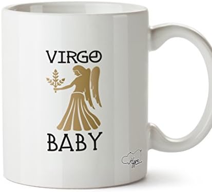 Hippowarehouse Virgo Baby printed mug cup ceramic 10oz