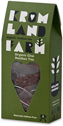 Kromland Farm Organic Rooibos Chai (Pack of 1, Total 15 Teapees)