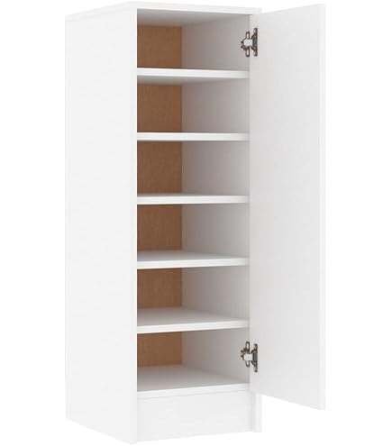Banc Rangement Chaussures VidaXL – 105x35x35 Cm, 4 Compartiments, Gris Béton
