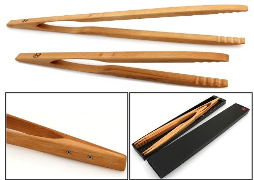 Grillzangen Duo Zetzsche 60 / 46 cm lang in Geschenkverpackung - made in Germany