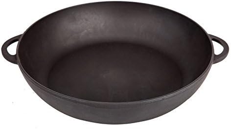 Bratpfanne Zharovnja aus Gusseisen, ohne Deckel, 28 cm, 2,4 kg