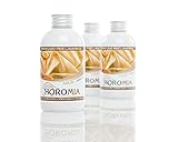 modo de uso: Producto concentrado. Agitar antes del uso. En lavadora: sustancia 10/20ml de producto la bandeja de la lavadora dedicada al último enjuague, dependiendo de la intensidad del perfume que se quiera obtener. A mano: añadir 10/20 ml de producto cada 5 litros de agua en el último enjuague utilizando guantes protectoras.