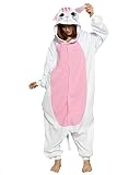 SAMGU Katze Anime Cosplay Schlafanzug animal Sleepwear Onesie Pyjama tierkostüme Jumpsuit Damen Herren Größe M