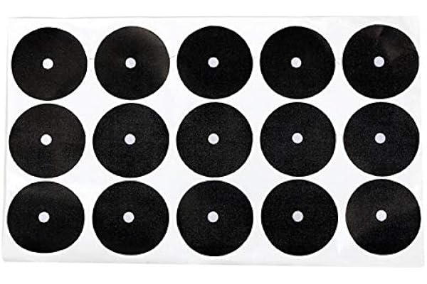VGEBY Points de marqueur de Table de Billard, Autocollant de Point de Billard Accessoires de Billard de localisateur de Boule Blanche(Taille américaine M)
