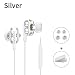 Produktbild Double Dynamic Kopfhörer, Kopfhörer mit Mikrofon Wired Dual Treiber dynamisch Ear Buds mit Bass HiFi Audio mit Stereo-Sport-Kopfhörer für Handy Apple Iphone Ipad Samsung Android Gaming