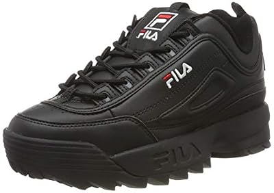 Fila Disruptor Low WMN, Sneakers Basses Femme, Noir (Black 1010302-12v), 38 EU